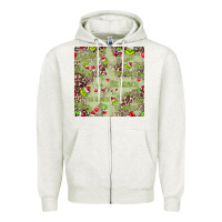 Oatmeal Heather The Grinch Seamless Zipper Hoodie - CowhideDigitalArt
