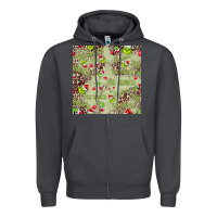 The Grinch Seamless Zipper Hoodie | Teevron