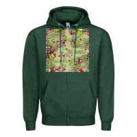 Sports Green The Grinch Seamless Zipper Hoodie - CowhideDigitalArt
