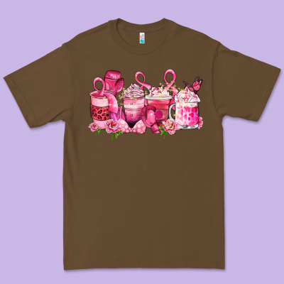 Cancer Coffee Cups Premium Tee Designed By Lillyallendesigns