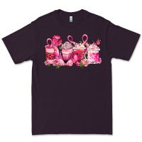 Plum cancer coffee cups Premium Tee - LillyAllenDesigns