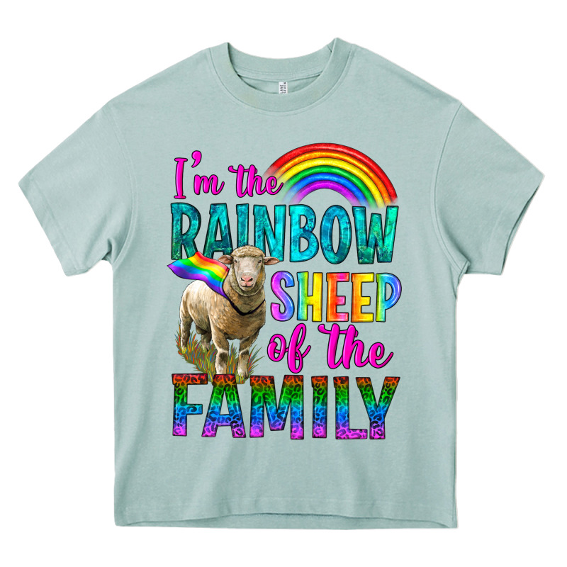 I'm The Rainbow Sheep Of The Family Heavy Core Tee by BundleAndBundleShop | Teevron