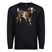 Black Baby Tennessee Fainting Goat Premium Sweatshirt - LillyAllenDesigns