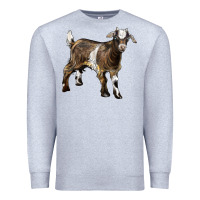 Heather Grey Baby Tennessee Fainting Goat Premium Sweatshirt - LillyAllenDesigns