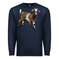 Navy Baby Tennessee Fainting Goat Premium Sweatshirt - LillyAllenDesigns