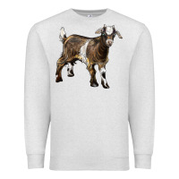 Oatmeal Heather Baby Tennessee Fainting Goat Premium Sweatshirt - LillyAllenDesigns