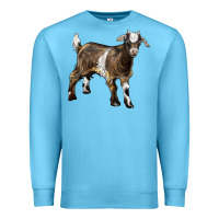 Ocean Blue Baby Tennessee Fainting Goat Premium Sweatshirt - LillyAllenDesigns