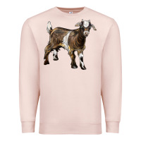 Pale Pink Baby Tennessee Fainting Goat Premium Sweatshirt - LillyAllenDesigns