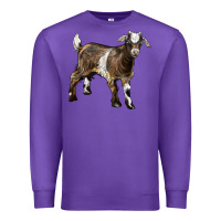 Purple Baby Tennessee Fainting Goat Premium Sweatshirt - LillyAllenDesigns