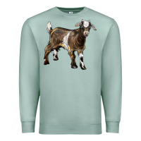 Seafoam Baby Tennessee Fainting Goat Premium Sweatshirt - LillyAllenDesigns