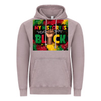 Vintage Zinc my history is black Vintage Hoodie - TumblerDesignByShophia