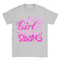 Moon Dust funny springboard diving quote diver gift for love girl Classic Tee - lanVoArt
