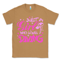 Toasted Coconut funny springboard diving quote diver gift for love girl Classic Tee - lanVoArt