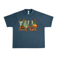 Midnight Navy Fall sweet Fall Urban Heavy Tee - NancyCooperArtShop