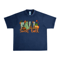 Navy Fall sweet Fall Urban Heavy Tee - NancyCooperArtShop