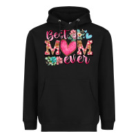Black best mom ever Heavyweight Hoodie - RacoonDesign