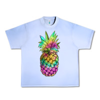 Grape Ice tie dye pineapple Urban Heavy Tee - JahusDesignShop