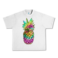 Lunar Rock tie dye pineapple Urban Heavy Tee - JahusDesignShop