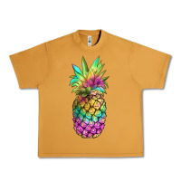 Peanut Butter tie dye pineapple Urban Heavy Tee - JahusDesignShop