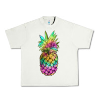 Pistachio tie dye pineapple Urban Heavy Tee - JahusDesignShop
