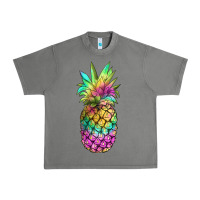 Tornado tie dye pineapple Urban Heavy Tee - JahusDesignShop