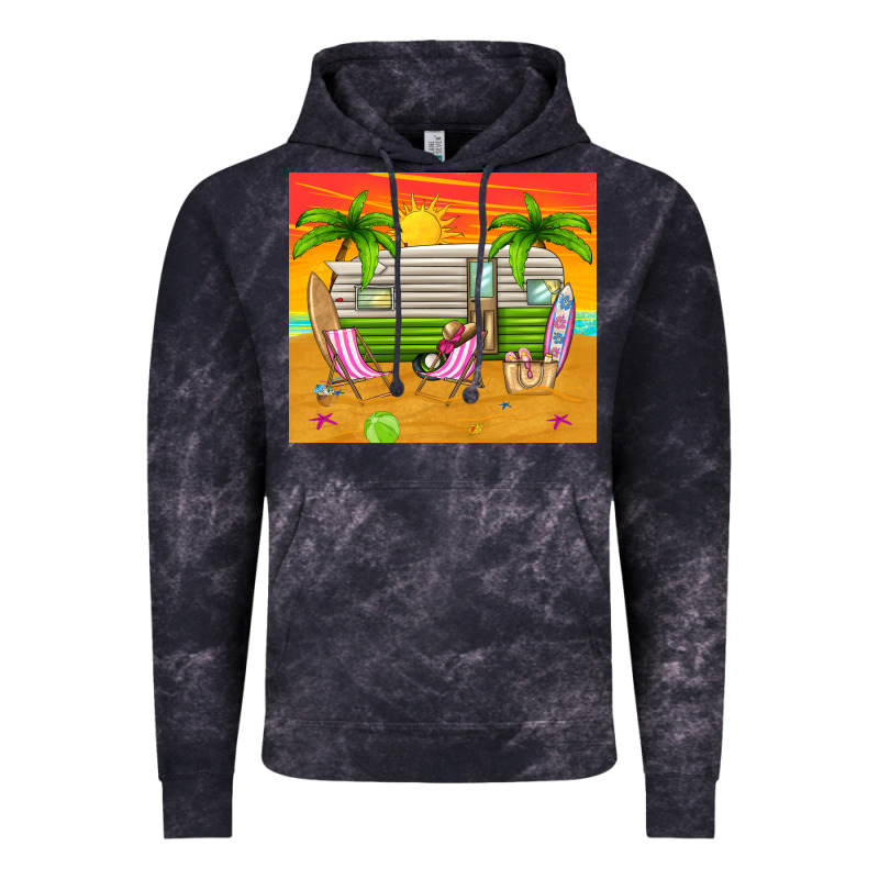 Summer Caravan Vintage Hoodie by TumblerDesignByShophia | Teevron