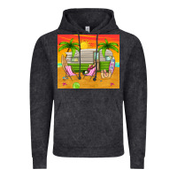 Vintage Arctic summer caravan Vintage Hoodie - TumblerDesignByShophia