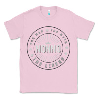 Bubblegum Pink Graphic 365 Nonno The Legend Grandpa Men Funny Gift Classic Tee - lanVoArt