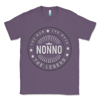 Lavender Graphic 365 Nonno The Legend Grandpa Men Funny Gift Classic Tee - lanVoArt