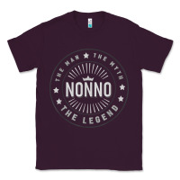 Plum Graphic 365 Nonno The Legend Grandpa Men Funny Gift Classic Tee - lanVoArt