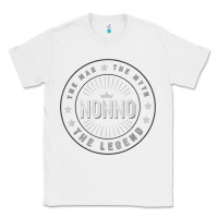 White Graphic 365 Nonno The Legend Grandpa Men Funny Gift Classic Tee - lanVoArt