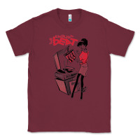 Burgundy the english beat Classic Tee - lanVoArt