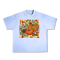 Grape Ice I am a Fall kinda girl pumpkin Fall Urban Heavy Tee - NancyCooperArtShop