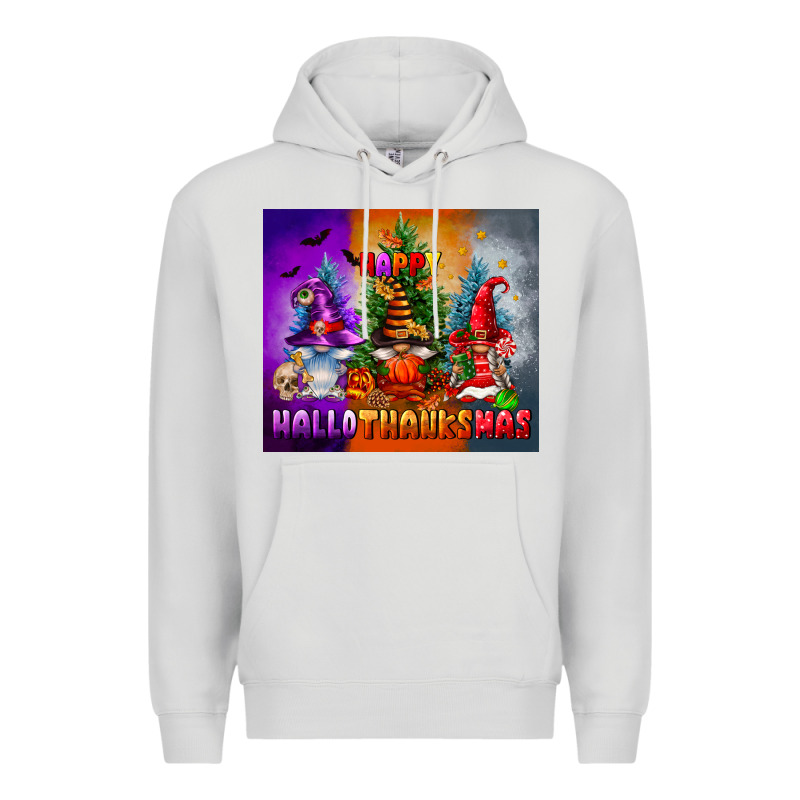 Happy Hallothanksmas Premium Hoodie by FaDigitalArtStudio | Teevron