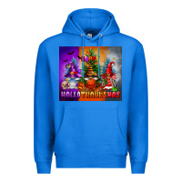 True Royal happy hallothanksmas Premium Hoodie - FaDigitalArtStudio