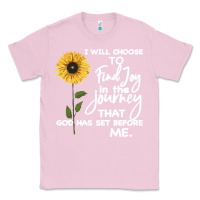 Bubblegum Pink I Will Choose To Find Joy In The Journey That God Classic Tee - Bettercallsaul