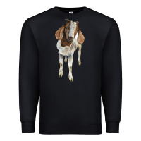 Black boer goat Premium Sweatshirt - LillyAllenDesigns