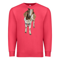 Cardinal boer goat Premium Sweatshirt - LillyAllenDesigns