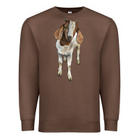 Chestnut boer goat Premium Sweatshirt - LillyAllenDesigns