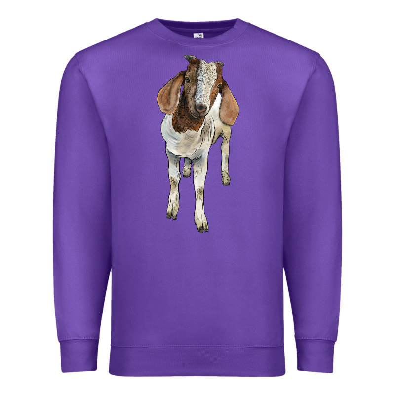 Boer Goat Premium Sweatshirt by LillyAllenDesigns | Teevron