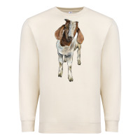 Sandshell boer goat Premium Sweatshirt - LillyAllenDesigns