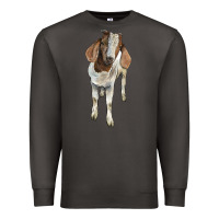 Smoke boer goat Premium Sweatshirt - LillyAllenDesigns