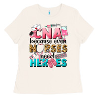 Bone Western CNA Because Nurses Need Heroes Ladies Tee - LillyAllenDesigns