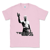 Bubblegum Pink techno viking Classic Tee - lanVoArt