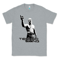 Heather Grey techno viking Classic Tee - lanVoArt