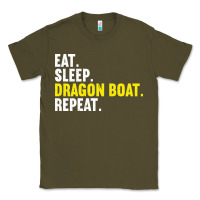 Army Green Dragon Boat-Kdkal Classic Tee - lanVoArt