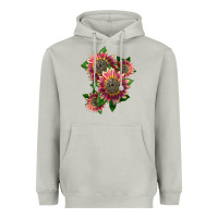 Moon Dust 4 crimson blaze sunflower Heavyweight Hoodie - LillyAllenDesigns