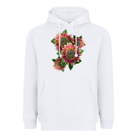 4 Crimson Blaze Sunflower Heavyweight Hoodie | Teevron