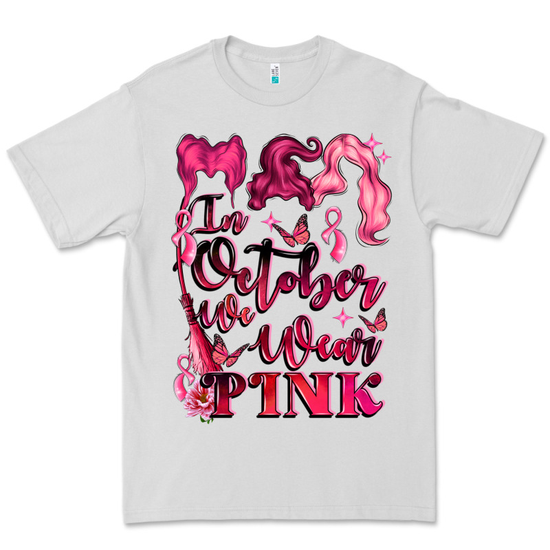 In October We Wear Pink Premium Tee by LillyAllenDesigns | Teevron