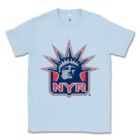 Dusty Blue ranger ny Classic Tee - lanVoArt